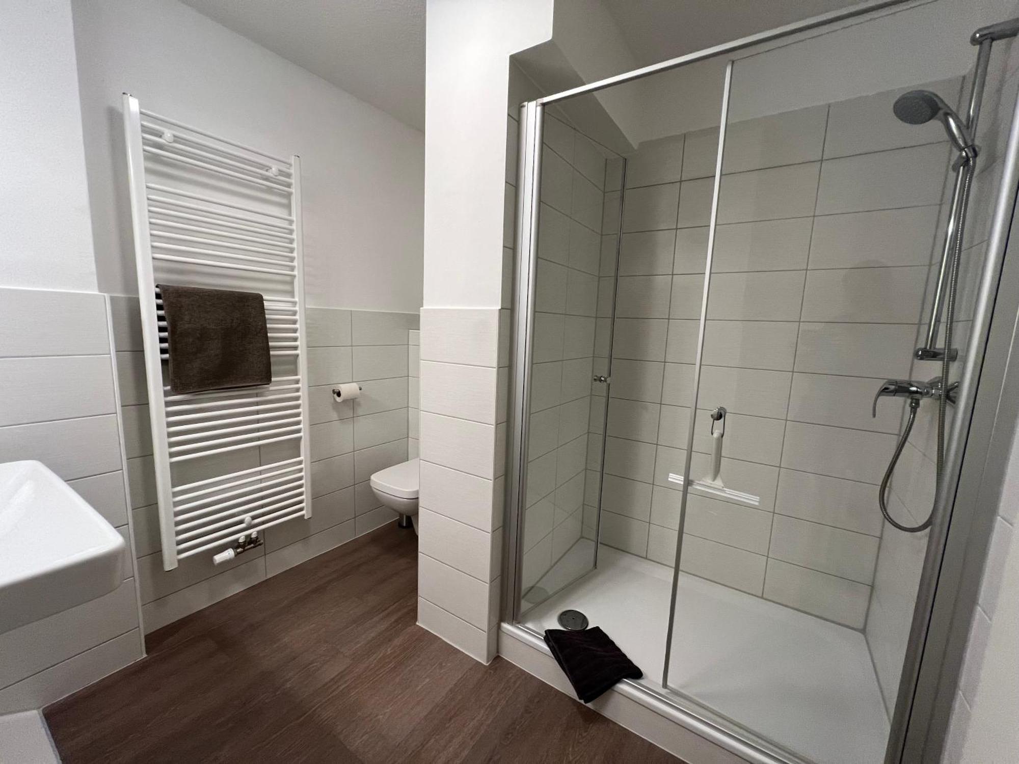 Ferienwohnung Hansezauber In Staedtische Bestlage شترالسوند المظهر الخارجي الصورة