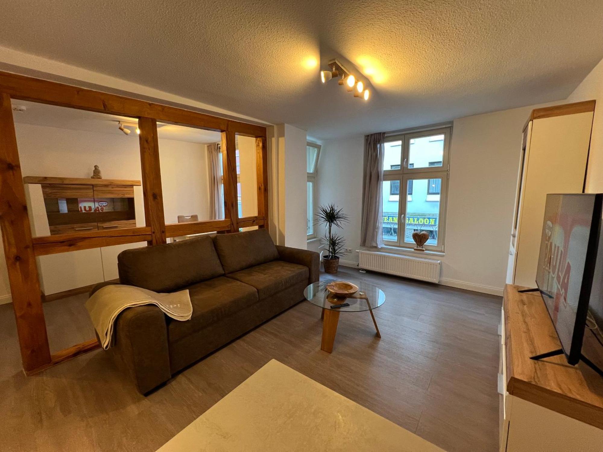 Ferienwohnung Hansezauber In Staedtische Bestlage شترالسوند المظهر الخارجي الصورة